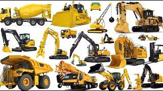 VARIOUS KIND OF CONSTRUCTION HEAVY EQUIPMENT OPERATOR | Excavator, Bulldozer, Dump truck, Backhoe