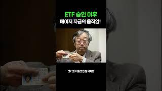ETF 승인 후 누가 다 쓸어갔나?