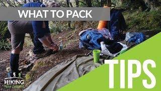 What to pack for Kiwi-style Hiking Trips: Expert tips