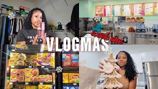 VLOGMAS WEEK ONE | Christmas Decor Shopping | Sephora Squad thoughts | Grocery Shopping ️