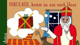 Nikolaus, komm zu uns nach Haus | Nikolauslied von Dolini | Weihnachtslieder zum Mitsingen