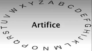 SAT Vocabulary Words and Definitions — Artifice