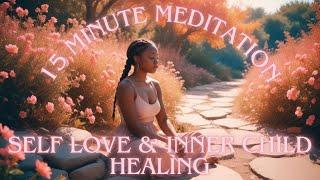 Self-Love Guided Meditation for Inner Child Healing | Heart Chakra Visualization for Stress Relief