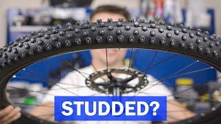 Do you REALLY need STUDDED winter tyres for your bicycle?