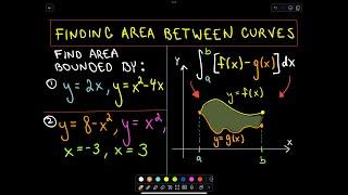  Finding Areas Between Curves 