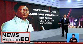 NEWS ExplainED: Bakit idineklara ang Martial Law?