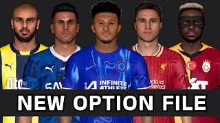 PES 2017 | New Option File 2024 For RZ-24 Patch - Summer Transfers (September 2024)