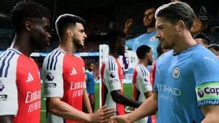 EA FC 25 | Manchester City vs Arsenal (Full 4K Gameplay)