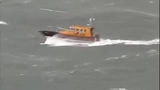 Pilot boat in storm Force 9