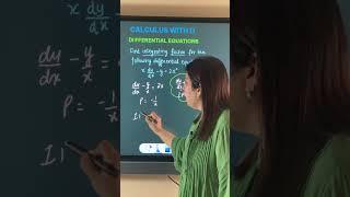 INTEGRATING FACTOR OF DIFFERENTIAL EQUATION |CBSE BOARDS | STATE BOARDS |CUET #shorts_