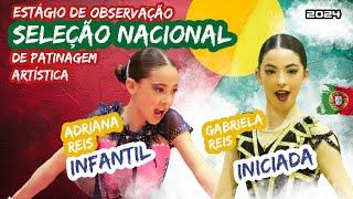  Adriana e Gabriela: Momentos Incríveis no Treino da Seleção Nacional de Patinagem! 