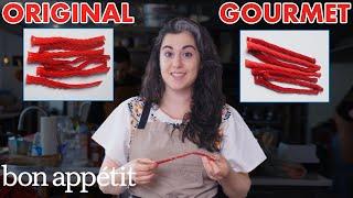 Pastry Chef Attempts To Make Gourmet Twizzlers | Gourmet Makes | Bon Appétit