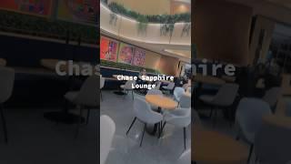 Chase sapphire lounge #travel #vlog #fun #lounge #chase #chasesapphire