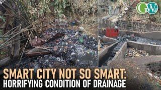 KHM: HORRIFYING CONDITION OF DRAINAGE BETWEEN CHANDMARI & PWD COLONY