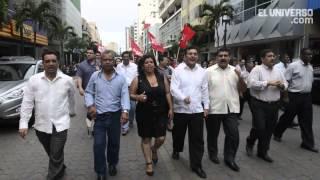 Marcha por el aniversariode la muerte de Jaime Hurtado