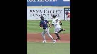 Giancarlo Stanton strokes a double in a rehab game!