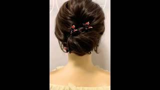Easy hair hack️ #shorts #shortvideo #trending shorts #trending #jewellery  #viral #hacks #hairstyle