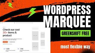 Most efficient way to have Marquee in WordPress