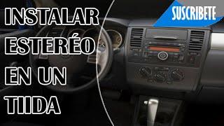 COMO INSTALAR AUTO ESTÉREO A UN NISSAN TIIDA