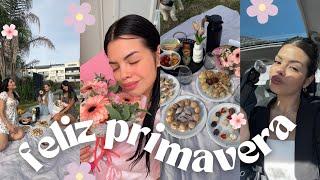 VLOG: dia de la PRIMAVERA,  picnic con las chicas, compras del súper y HAUL de natura 