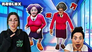 SCARY TEACHER ROBLOX'A GELDİ | YAKALANDIK | ROBLOX Escape Scary Teacher School | EYLÜL LAL
