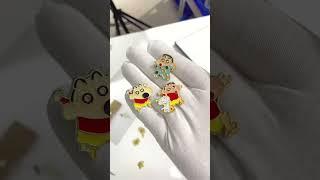 Cute Crayon Shin chan Badge: Cute Fashion Accessories