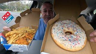 Domino’s Giant Donut + Snack Box With Chicken Nuggets