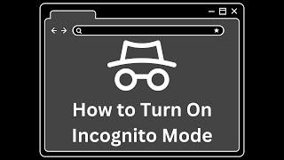 How to Turn On Incognito Mode| Wave Browser