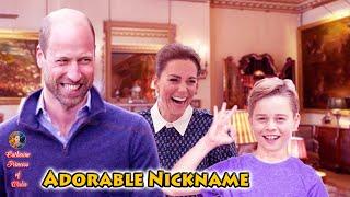 Prince George’s ADORABLE NICKNAME at Home Revealed by Prince William and Princess Catherine
