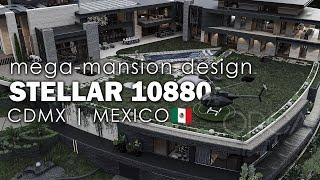 STELLAR | MegaMansion Masterpiece in Mexico City by ORCA + Zafra | Modern Luxury 32,300 sqft.