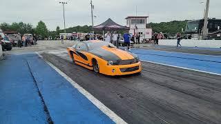 Burnout in Pro Mustang by Steven Leerentveld Racing