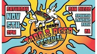 WEST COAST TACO  BEER  FESTIVAL