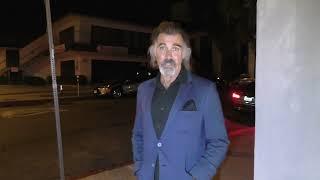 Jeff Fahey shares thoughts on gun control outside Craigs restaurant in West Hollywood