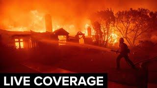 LIVE: California Wildfires | Latest on fires burning in the Los Angeles region