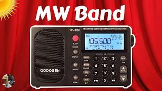 Qodosen DX-286 TEF6686 Shortwave Radio Daytime MW Chicago Area