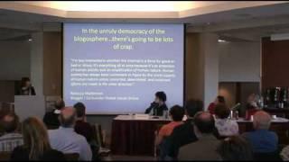 Unruly Democracy workshop - Panel 3 (Part 1 of 8) - Amanda Gefter