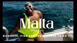 TRIP to MALTA Part II | Island Hopping | Sailing the Blue Lagoon and More| Black, Plus, & Abroad