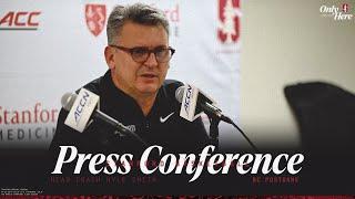 Stanford Men's Basketball: BC Postgame Press Conference