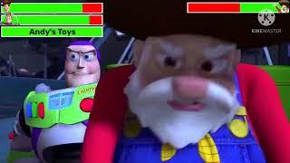 Toy Story 2 (1999) Final Battle with healthbars