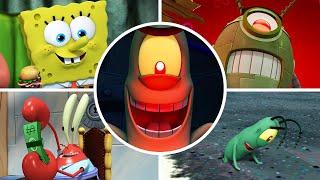 SpongeBob Plankton's Robotic Revenge - All Bosses & Ending