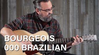 Acoustic Music Works - Bourgeois Limited Edition 000, Adirondack Spruce, Brazilian Rosewood