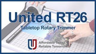 United RT26 - 26" Professional Tabletop Rotary Paper Trimmer