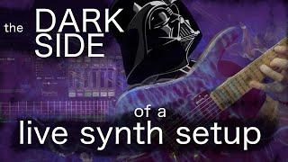 Synth Guitar Live setup with Fishman Triple Play - The dark side of the Synth!