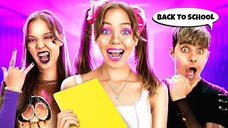 First Day at New School! Popular vs Unpopular Student | Good vs Bad Girl