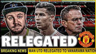 BREAKING NEWS: Man Utd RELEGATED | FM22 Experiment on Football Manager