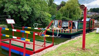 Tiverton Canal. Tiverton Devon. Tea Garden at the End.