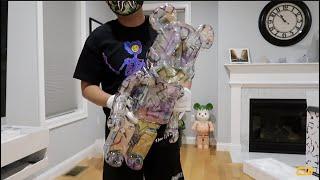 Jimmy Choo X Eric Haze 1000% BEARBRICK unboxing video - Is it worth 2.5K USD?