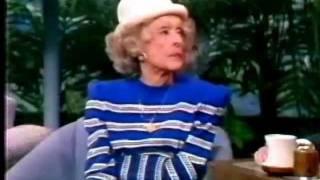 Bette Davis on "The Tonight Show Starring Johnny Carson" (1988)