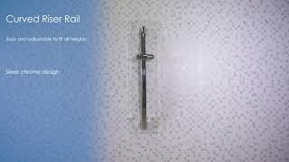 Aqualona Curved Riser Rail