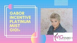 Gabor INCENTIVE Wig Review | Platinum Mist G101+ | CRAZY WIG LADY